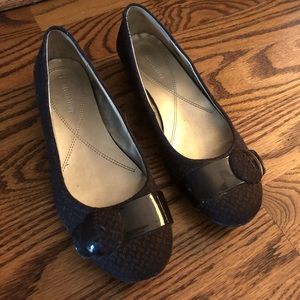 COPY - Naturalizer wool and patent leather shoe. 8.5